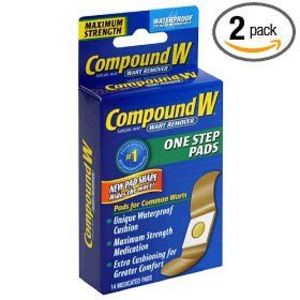 Compound W Wart Remover One Step Pads