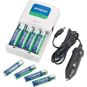 Polaroid - Rechargeable Batteries and Charger