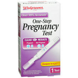 Walgreens One-Step Pregnancy Test