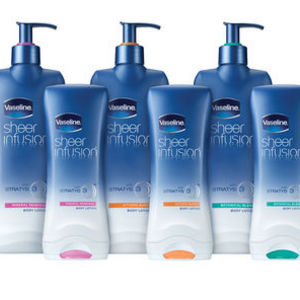 Vaseline Sheer Infusion Body Lotion