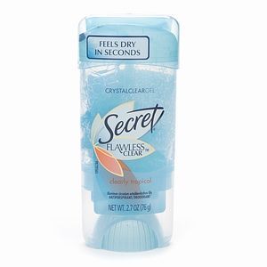 Secret Flawless Crystal Clear Gel - Clearly Tropical