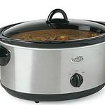Cooks Cook' N Carry 6-Quart Oval Manual Portable Slow Cooker