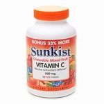 Sunkist Vitamin C Chewable 500 mg