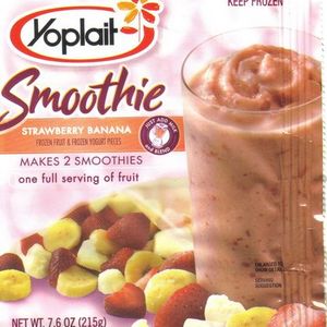 Yoplait Frozen Smoothie Mix - Strawberry Banana