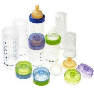 Playtex Drop-Ins Original BPA-Free Nurser Plastic Baby Bottles