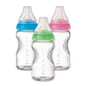 Munchkin Mighty Grip Glass Baby Bottles