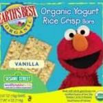 Earth's Best Organic Yogurt Rice Crisp Bars - Vanilla