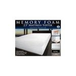 ComforZen  2.5-Inch Memory Foam Mattress Topper - All Sizes