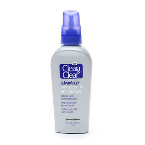 Clean & Clear Advantage Oil-Free Acne Moisturizer Salicylic Acne Medication
