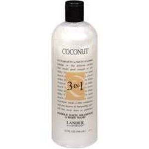 Lander Essentials Coconut 3-in-1 (Shampoo, Body Wash, Bubble Bath)