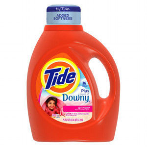 Tide with a Touch of Downy Liquid Laundry Detergent, April Fresh Scent