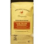 Archer Farms Organic Whole Bean Coffee Fair Trade Espresso