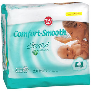 Walgreens Comfort-Smooth Scented Baby Wipes with Aloe