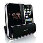 Philips DC315/37 Speaker System for iPod/iPhone with LED Clock Radio