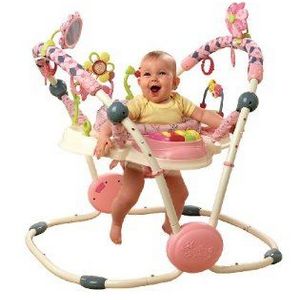 baby girl activity jumper