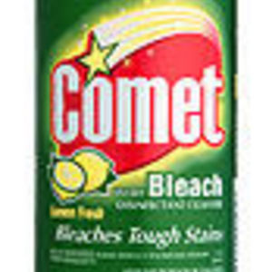 Comet Scratch Free Lemon Fresh with Bleach Disinfectant Cleanser