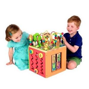 Parents Magazine Busy Zoo Activity Cube Toy