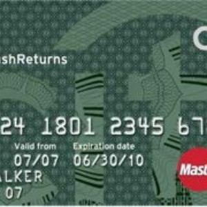 Citi - CashReturns MasterCard
