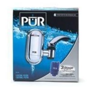 PUR Chrome Faucet Water Filtration System