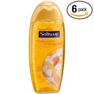 Softsoap Honeysuckle w/Orange Peel Body Wash