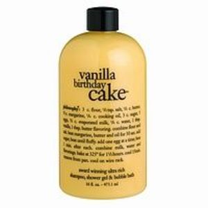 Philosophy Vanilla Birthday Cake Shampoo, Shower Gel & Bubble Bath A20364  Reviews – 