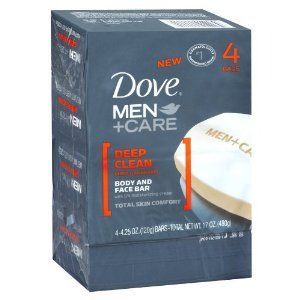 Dove Men+Care Deep Clean Bar Soap