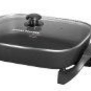 George Foreman 12-by-15-Inch Electric Skillet with Glass Lid