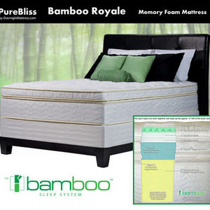 PureBliss Bamboo Royale Memory Foam Mattress