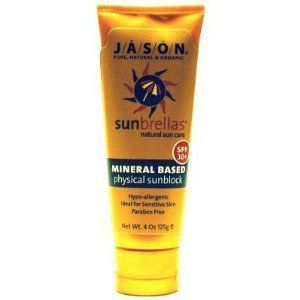 Jason Sunbrellas Chemical Free Sun Block