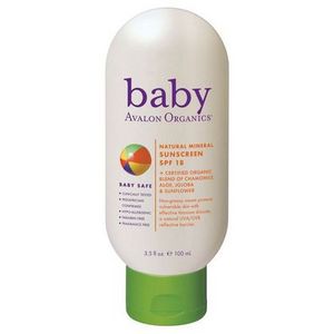 Avalon Organics Baby Mineral Sunscreen SPF 18