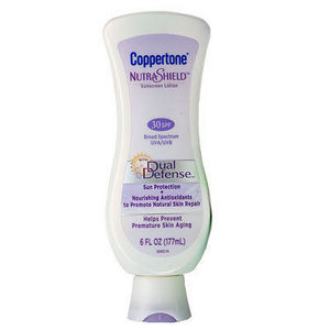 Coppertone NutraShield Sunscreen Lotion With Dual Defense (30 SPF)