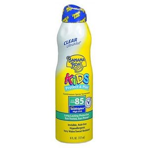 Banana Boat Kids UltraMist Sunscreen SPF 85 Continuous Clear Spray