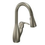 Moen Medora Classic Stainless One-Handle High Arc Pulldown Kitchen Faucet