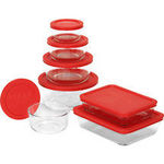 Pyrex Cooking Solved Glass Storage 14 pc.