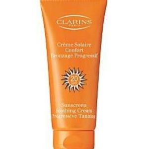 Clarins Sunscreen Soothing Cream Progressive Tanning Spf 20 7oz