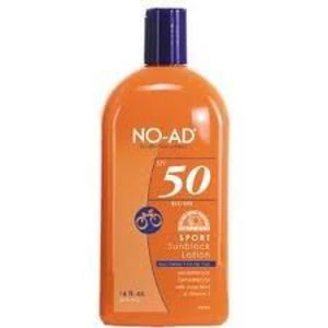 no ad sunscreen sport lotion spf 50