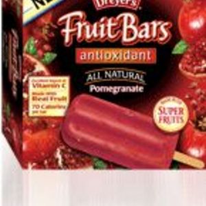 Edy's Fruit Bars All Natural Pomegranate AntiOxidant
