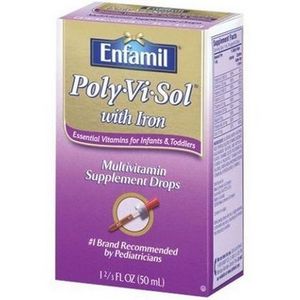 Enfamil Poly-Vi-Sol Multivitamin Supplement Drops with Iron