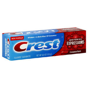 Crest Whitening Expressions Cinnamon Rush Toothpaste