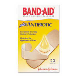 Band-Aid Antibiotic Bandages