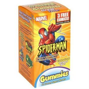 Sundown Spider-Man Children's Multivitamin &amp; Mineral Supplement Gummies
