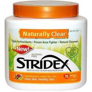 Stridex Natural Control Acne Pads