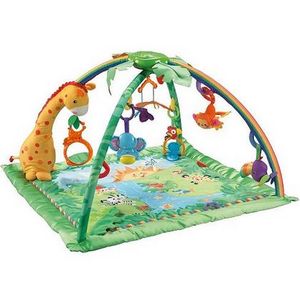 Fisher-Price Rainforest Melodies and Lights Deluxe Gym