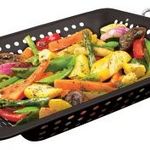 Grill Pro Square Porcelain Coated Grill Top Wok