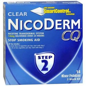 NicoDerm NicoDerm CQ Patch Smoking Cessation Step 2