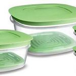 Rubbermaid Produce Saver Square 8 Piece Set Food Storage Containers
