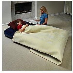 Northwest Territory Twin Flocked Airbed