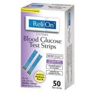 Reli-On Ultima Glucose Test Strips