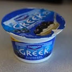 Dannon Greek Fruit on the Bottom Yogurt