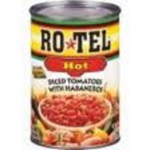 Rotel Hot Diced Tomatoes with Habaneros